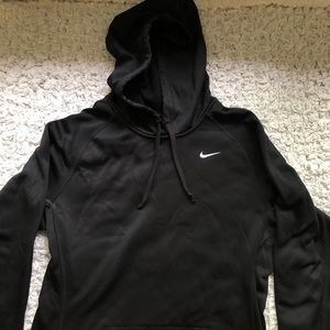 Black Nike Therma-Fit Hooded Sweatshirt